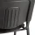 Besucherstuhl mit Armlehnen Stapelstuhl gepolstert stapelbar schwarz/ black 220210
