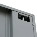 Metallschrank abschlie&szlig;bar 180x80 blau