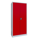 Metallschrank abschließbar 180x80 rot