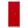 Metallschrank abschließbar 180x80 rot