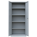 Metallschrank abschließbar 180x80 grau