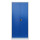 Metallschrank abschließbar 180x80 grau/blau