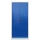 Metallschrank abschließbar 180x80 grau/blau