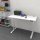 Elektrisch höhenverstellbarer Schreibtisch, 600-1250 x 1800 x 800 mm, weiß