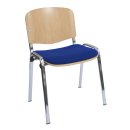 Besucherstuhl abgepolstert Objektstuhl Stapelstuhl...