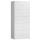 Seitenansicht XL Schließfachschrank 10 Fächer extra breit Wertfachschrank 180x80x50cm weiß X-523527