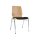 Besucherstuhl Stuhl Stühle Konferenzstuhl Holzschalenstuhl stapelbar Buche / Schwarz/ Chrom Gestell/ verschiedene Farben