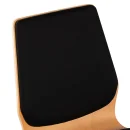 Holzschalenstuhl gepolstert inkl. Reihenverbinder,...