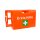 Erste-Hilfe-Koffer f&uuml;r Betriebe DIN 13157 Premium Steelboxx Verbandkasten + Wandhalter orange 620139