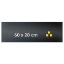 Unsere Steelboxx Glas Magnettafeln sind perfekt f&uuml;r Ihre Vergesslichkeit! 
Nach Erhalt und Montage dieses hoch dekorativen Glasboards haben Sie die M&ouml;glichkeit wichtige Notizen und Erinnerungen an die Glastafel zu heften oder mit dem mitgelieferten Whiteboardmarker zu beschreiben. 
Ab jetzt sind wichtige Nachrichten an Ihre Familienmitglieder auffindbar und bekommen jetzt in Ihrem Zuhause einen passenden Platz. Unsere Glas- Magnettafeln haben eine moderne Optik. 
Ma&szlig;e: 600 x&nbsp;200 x 4mm, Farbe:&nbsp;Schwarz, Material: Sicherheitsglas 
ansprechendes Design, zum Anheften von Notizzetteln (inkl. 3 Magnete).