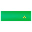 Glas-Magnettafel Gr&uuml;n 20&times;60 cm inkl. Marker &amp; Magnete