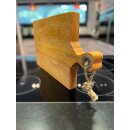 Schneidebrett Servierbrett aus Mango-Holz mit Griff Gr. L 48cm x 26,5 x 3,5 L&auml;nge mit Griff 406212