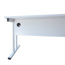 Besprechungstisch Konferenztisch Bürotisch 730 x 800 x 800 mm Lichtgrau 391010