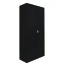 Metallschrank abschlie&szlig;bar 180x80 schwarz