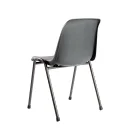 Formschalenstuhl Premium - schwarz