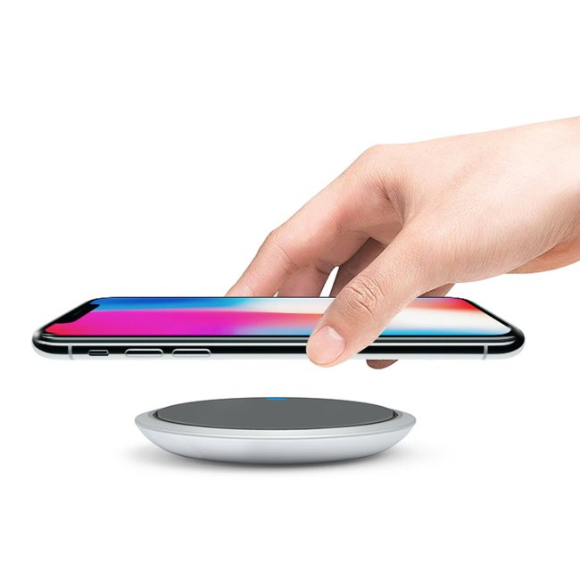 Qi Wireless Fast Charger Handy kabellos Laden Induktive...