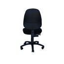 B&uuml;rodrehstuhl Schreibtischstuhl Drehstuhl B&uuml;rostuhl mittelhoch 1040 x 480 x 450 mm schwarz 210140