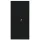 Metallschrank abschließbar 195x92,5 schwarz