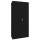 Metallschrank abschließbar 195x92,5 schwarz