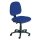 Bürodrehstuhl Schreibtischstuhl Drehstuhl Bürostuhl mittelhoch 1040 x 480 x 450 mm blau 210141