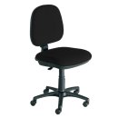 Bürodrehstuhl gepolstert, PVC Fußkreuz,...