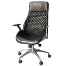 Bürodrehstuhl Designer Drehstuhl ChefsesselGT schwarz...