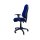 Bürodrehstuhl Bandscheibensitz ergonomisch geformt Schreibtischstuhl Drehstuhl Bürostuhl blau 210321