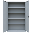 Metallschrank abschlie&szlig;bar 195x120 grau
