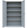Metallschrank abschließbar 195x120 grau