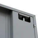 Metallschrank abschlie&szlig;bar 195x92,5x50 anthrazit
