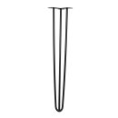 Hairpin Legs Haarnadelbeine Tischgestell Tisch Kufe 4er Set Schwarz (86cm) 372005