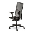 Büro-Drehstuhl 1045 - 1175 x 470 x 420 mm Schwarz 210410