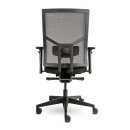 Büro-Drehstuhl 1045 - 1175 x 470 x 420 mm Schwarz 210410