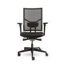 Büro-Drehstuhl 1045 - 1175 x 470 x 420 mm Schwarz 210410
