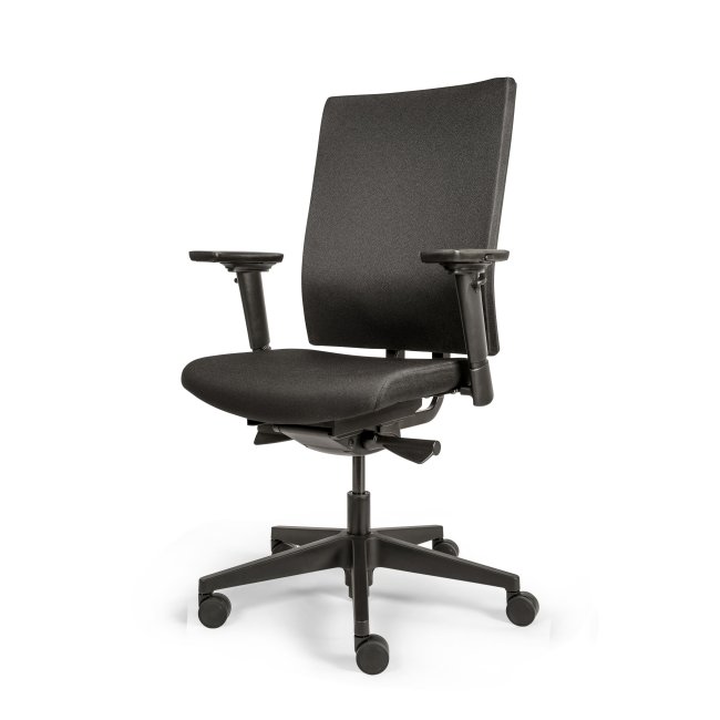 Büro-Drehstuhl Bürostuhl Drehstuhl 1045 - 1175 x 470 x 420 mm Schwarz 210420