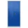 Metallschrank abschließbar 195x92,5x60 grau/blau