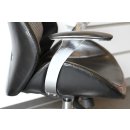Bürodrehstuhl Schalensitz Schreibtischstuhl Drehstuhl Chefsessel Racer "GT2" schwarz/black Classic Car Seat 212655