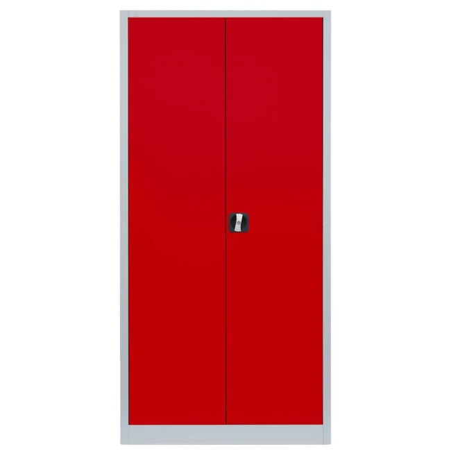Metallschrank abschließbar 195x92,5x60 rot