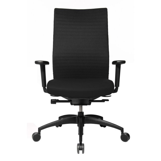 Wagner Ergo Medic® 100-3 Bürodrehstuhl Bürostuhl Bandscheibensitz mit DONDOLA TECHNIK 216707 schwarz