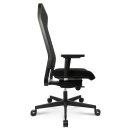Wagner W1C High B&uuml;rodrehstuhl Arbeitsdrehstuhl mit Dondola schwarz 216790