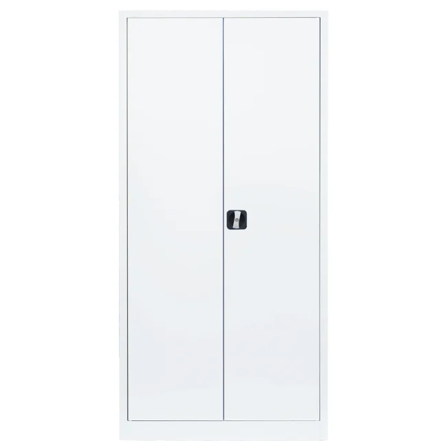 Metallschrank abschließbar 195x92,5x60 weiß