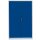 Lüllmann® Aktenschrank - abschließbar - 5 Ordnerhöhen - grau/blau