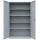 XL Metallschrank abschließbar 195x120 grau