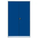XL Metallschrank abschließbar 195x120 blau