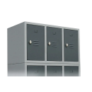 Aufsatzspind anthrazit mit 3 Fächern, 500 x 1185 x...