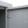 Lüllmann® XL Metallspind mit 4 Fächern - grau