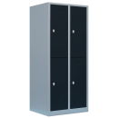 Lüllmann® XL Metallspind mit 4 Fächern -...