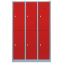 Steelboxx Komfort Spind Schrank Schließfachschrank 6...