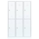 Steelboxx Komfort Spind Schrank Schließfachschrank 6...