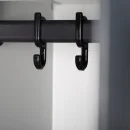 L&uuml;llmann&reg; Metallspind mit 8 F&auml;chern - grau/anthrazit